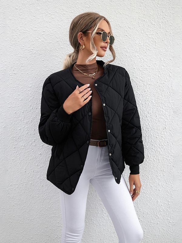 Veste Casual Légère en Losange