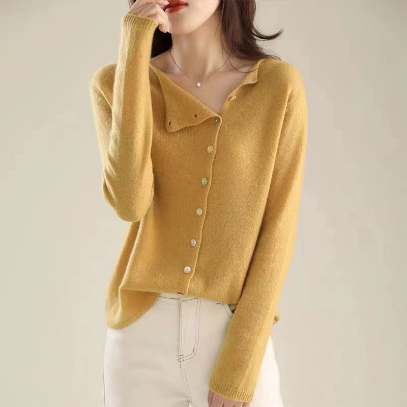 MaisonHZ Cardigan à boutons