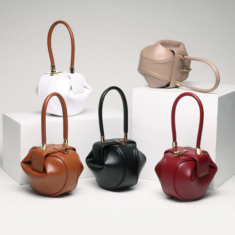 Sac à Main en Cuir Style Pochon Chic