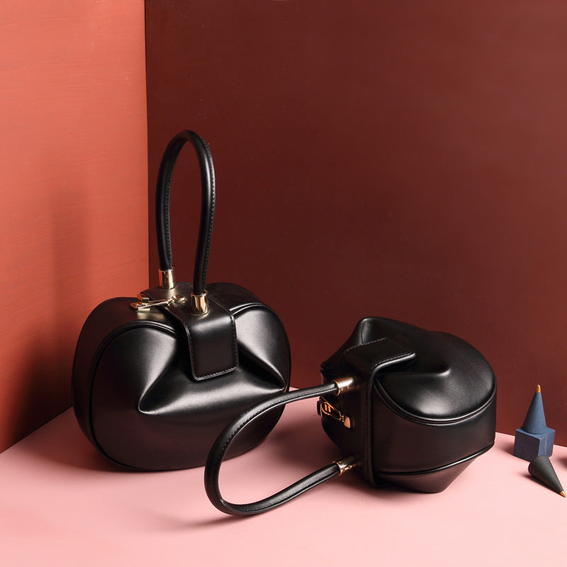 Sac à Main en Cuir Style Pochon Chic