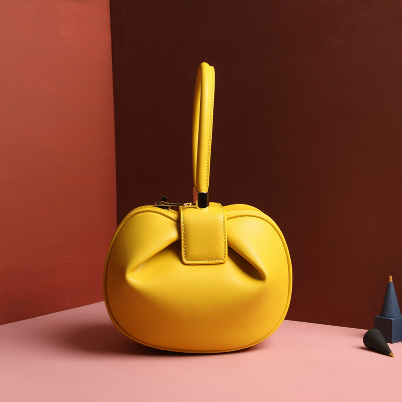 Sac à Main en Cuir Style Pochon Chic