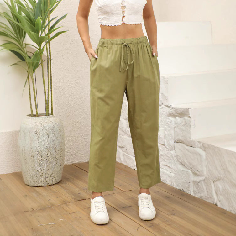 Pantalons Courts en Coton