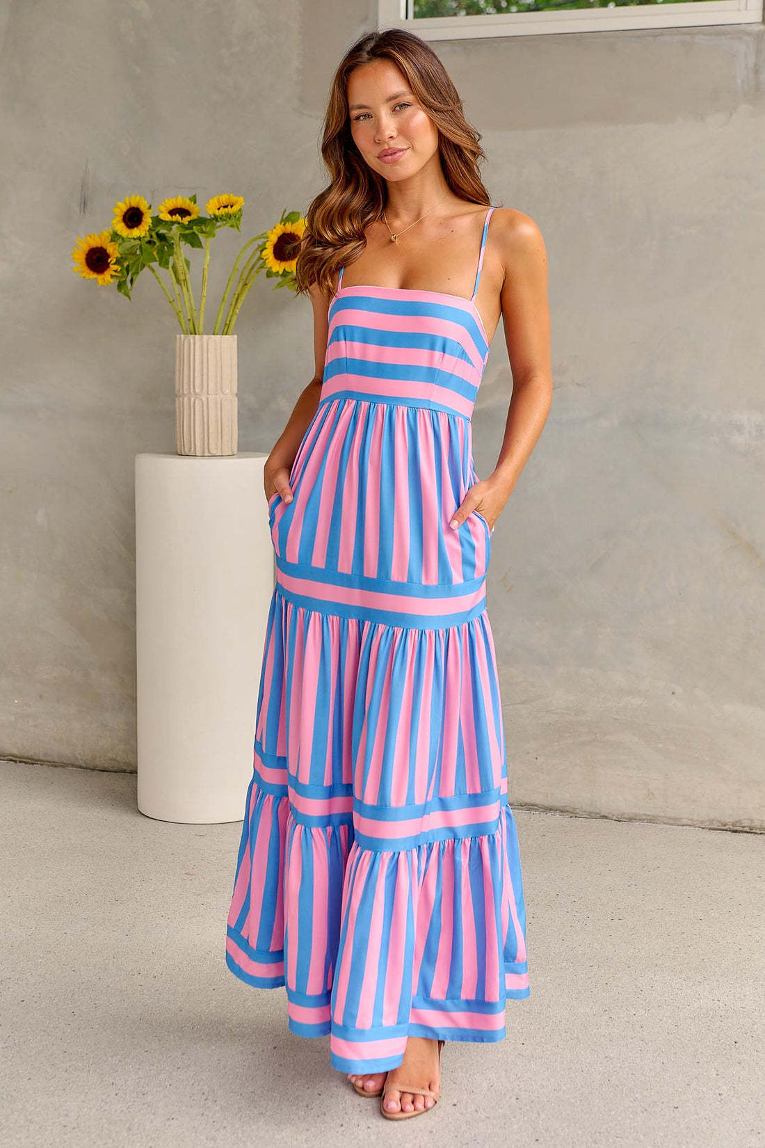 Robe d'Été Chic à Bretelles