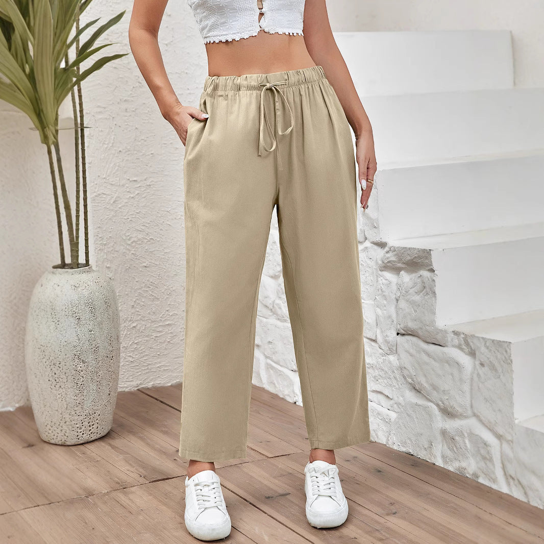 Pantalons Courts en Coton