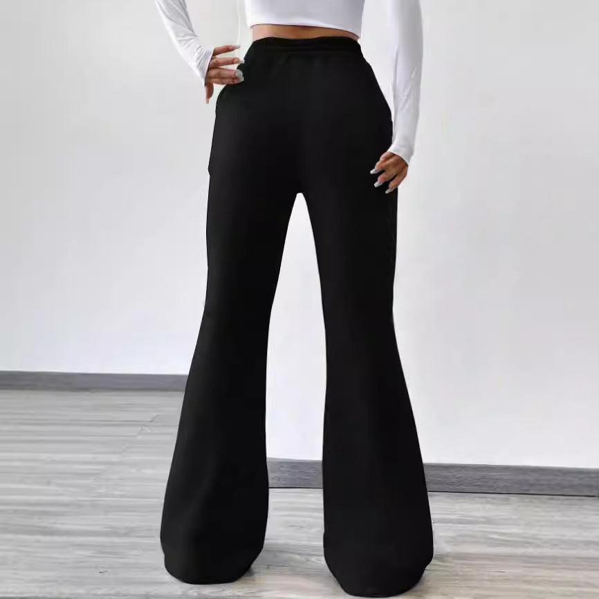 Pantalons Casual Évasés, Confortables