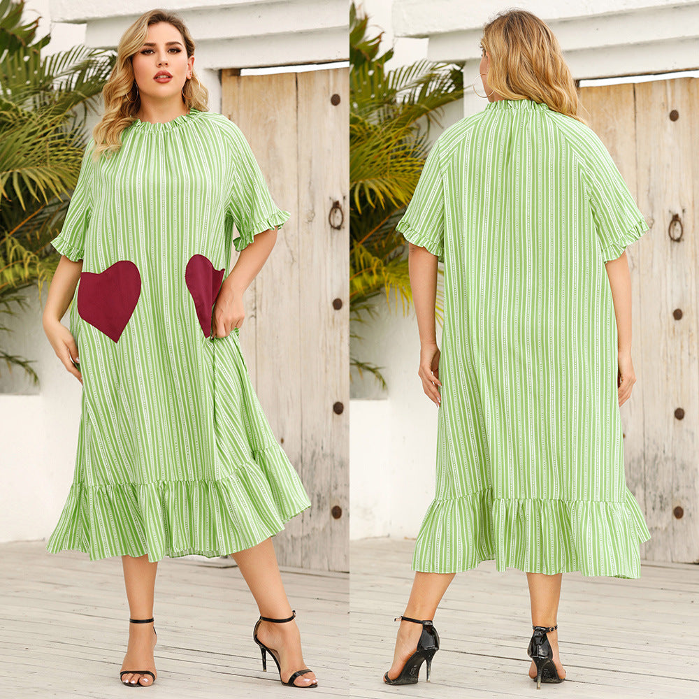 Robe Rayée Douceur & Liberté