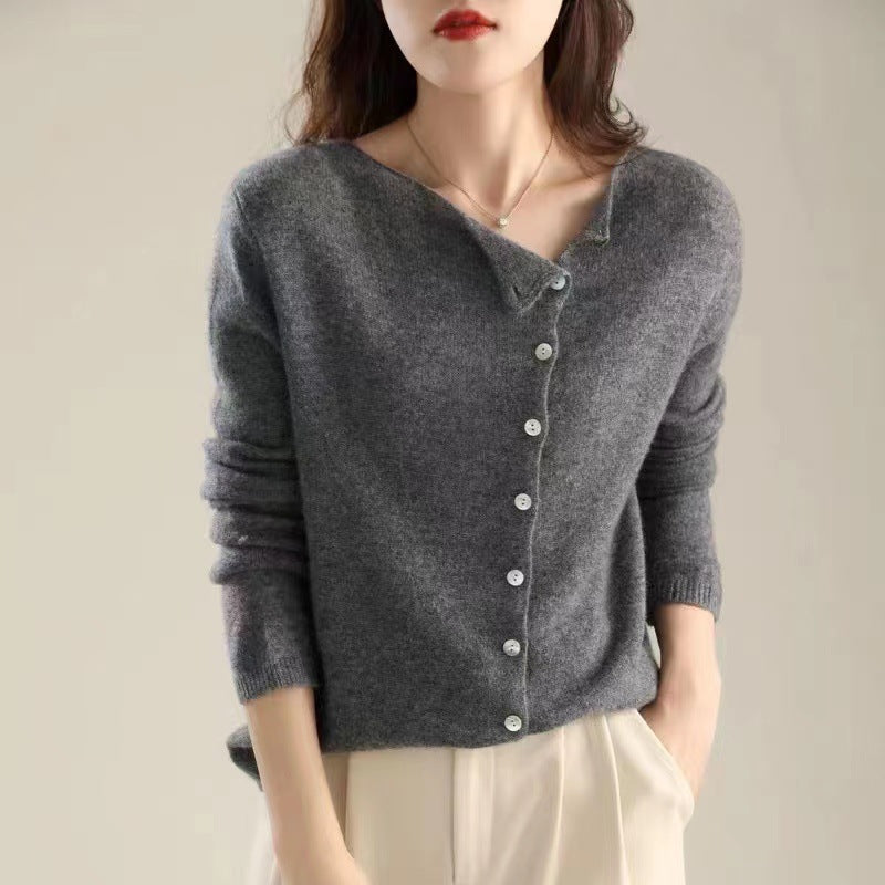 MaisonHZ Cardigan à boutons