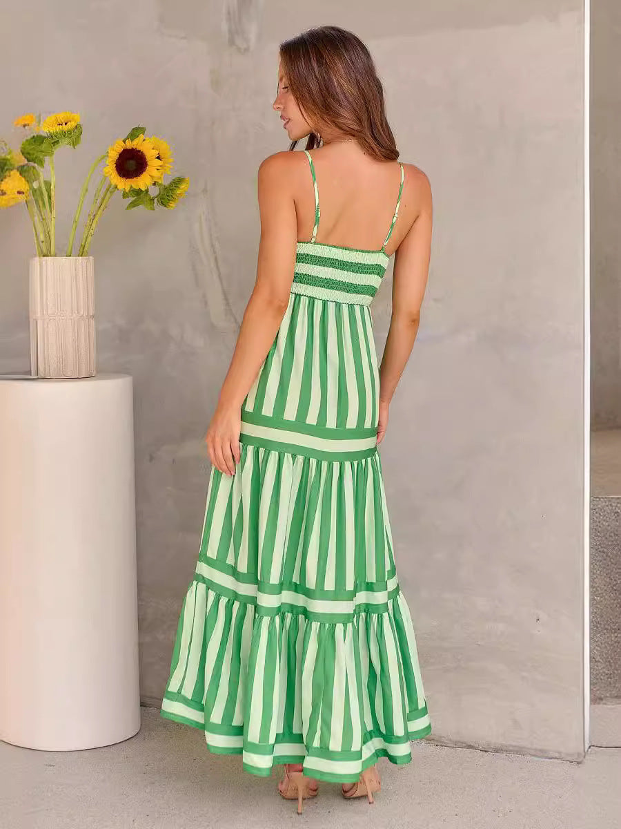 Robe d'Été Chic à Bretelles