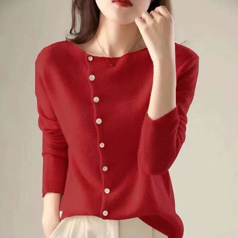 MaisonHZ Cardigan à boutons
