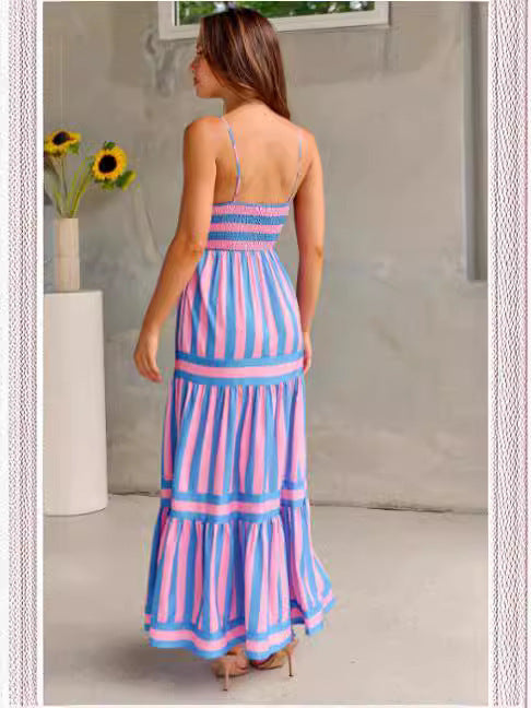 Robe d'Été Chic à Bretelles
