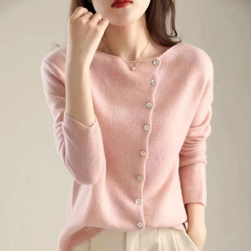 MaisonHZ Cardigan à boutons